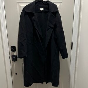 Lou & Grey Charcoal Wool Coat